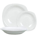 SERVIZIO PIATTI VETRO PARMA         Pz 18 BORMIOLI 498930SBA021990 PIATTI VETRO                 C BORMIOLI