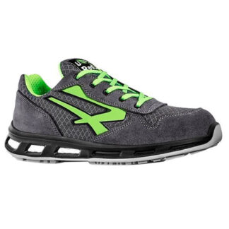 SCARPE POINT GRIGIO/VERDE BASSE 36      S1P UPOWER RL20036-36 SCARPE ANTINFORTUNISTICHE    F UPOWER