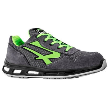 SCARPE POINT GRIGIO/VERDE BASSE 36      S1P UPOWER RL20036-36 SCARPE ANTINFORTUNISTICHE    F UPOWER