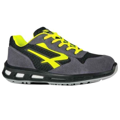 SCARPE YELLOW GRIGIO/GIALLO BASSE 41    S1P UPOWER RL20386 SCARPE ANTINFORTUNISTICHE    F UPOWER
