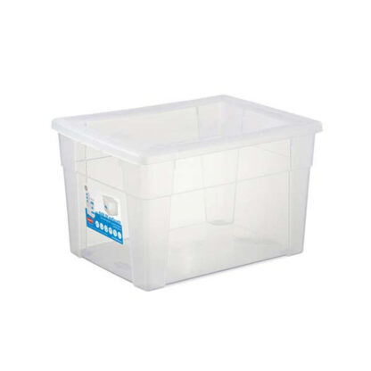 BOX VISUALBOX TRASPAR. HIGH cm 59x39 h 35 STEFANPL 13056 BOX CONTENITORI              C STEFANPLAST