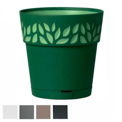 VASO CLOE TONDO RIS.ACQUA VERDE   25 h 25 STEFANPL 94102 VASI PLASTICA                F STEFANPLAST