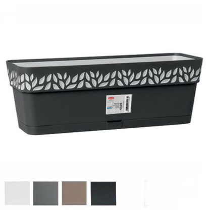 VASO CLOE RETT.RIS.ACQUA BCO   50x18 h 17 STEFANPL 94400 VASI PLASTICA                F STEFANPLAST