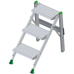 SGABELLO ALLUMINIO PLIO GR 2                 FACAL PO-2 SGABELLI                     F FACAL