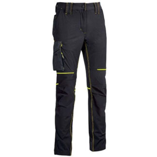 PANTALONE BLACK CARBON L              WORLD UPOWER FU189BC-L INDUMENTI LAVORO             F UPOWER
