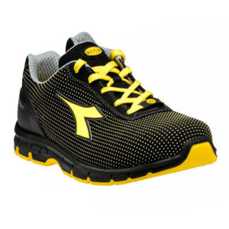 SCARPE RUN ATOM NERO/GIALLO BASSE 35    S3 DIADORA 176666.C0401/35 SCARPE ANTINFORTUNISTICHE    F DIADORA