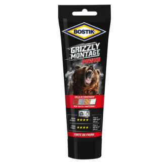 ADESIVO GRIZZLY MONTAGE g 250 TUBETTO       BOSTIK 6314011 BOSTIK                       F BOSTIK