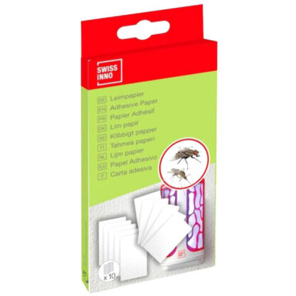 CARTA ADESIVA CATTURA INS.LED MINI Pz 10 SWISSINNO 1 248 238 CATTURA INSETTI              C SWISSINNO