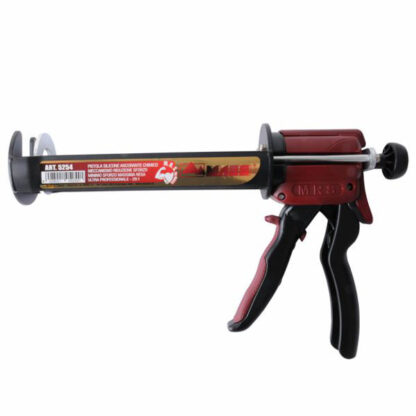 PISTOLA TASSELLI CHIMICI ml 400 mm 195 MRS    MASS 5254 PISTOLE SILICONE             F MASS