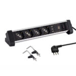 MULTIPRESA 4x2PT SK 3xUSB INT          ELECTRALINE 61905 AVVOLGICAVI E PROLUNGHE      F ELECTRALINE