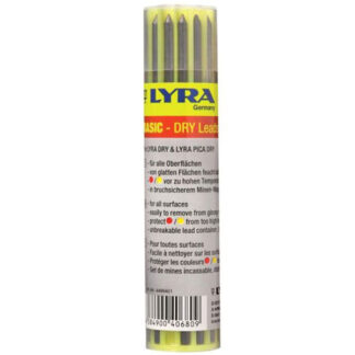 MINA DRY PROFI NERA     Pz 12         2B/4499 LYRA 4499102 MATITE MURATORI              F LYRA