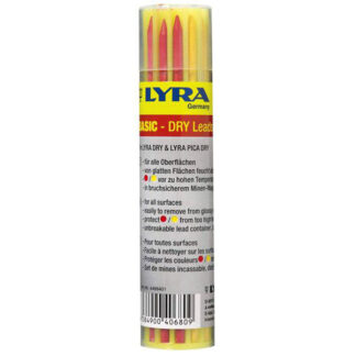 MINA DRY PROFI COLORATA Pz 12      BASIC/4499 LYRA 4499401 MATITE MURATORI              F LYRA