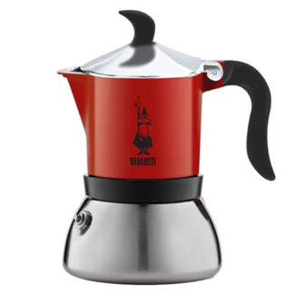 CAFFETTIERA FIAMMETTA INDUZ. ROSSA Tz   3 BIALETTI 0007143 CAFFETTIERE                  C BIALETTI