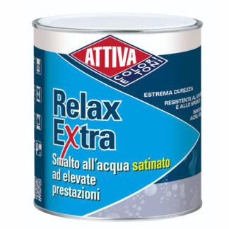 SMALTO ACQUA SATINATO  0,750 BIANCO         ATTIVA 777006130 SMALTI                       F ATTIVA