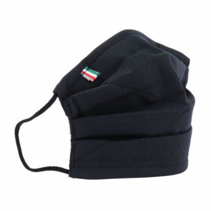 MASCHERA IGIENICA LAVABILE NERA ITALIA CV19-16 NERA MASCHERE                     F DEFENCE SYSTEM