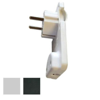 SPINA SQUADRA PIATTA SK 16A+T BIANCA FG28519 SPINE E ADATTATORI EL        F FAEGAE