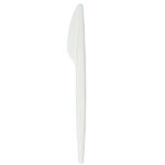 COLTELLO BIANCO                 Pz 15 NATURAL BIBO 6642790 MONOUSO PLASTICA             C NATURAL BIBO