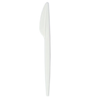 COLTELLO BIANCO                 Pz 15 NATURAL BIBO 6642790 MONOUSO PLASTICA             C NATURAL BIBO