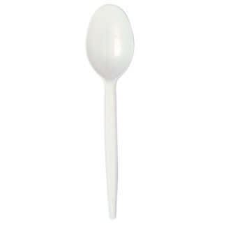 CUCCHIAINO BIANCO               Pz 50 NATURAL BIBO 6697630 MONOUSO PLASTICA             C NATURAL BIBO