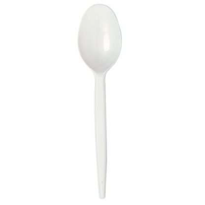 CUCCHIAINO BIANCO               Pz 50 NATURAL BIBO 6697630 MONOUSO PLASTICA             C NATURAL BIBO