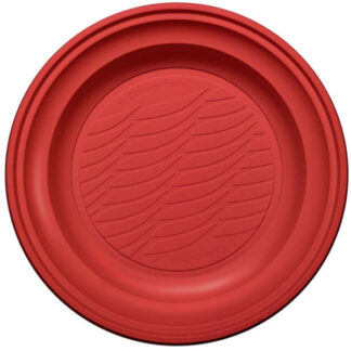 PIATTO FONDO ROSSO              Pz 20 NATURAL BIBO 5586901 MONOUSO PLASTICA             C NATURAL BIBO