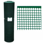 RETE TUTTAPL 20x20 h 100 m 50 VERDE     TREX 09943 QUADRANET 20 RETE TUTTAPLASTICA           F TREX