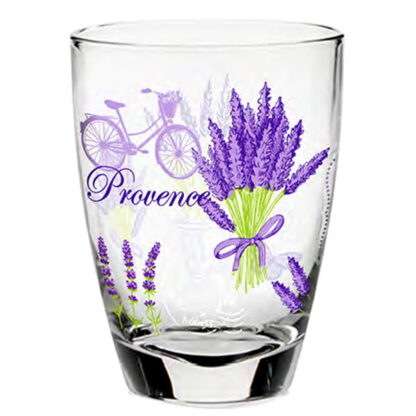 BICCHIERE FONTE ACQUA PROVENCE   cc 310 Pz 3 CERVE M87090 BICCHIERI VETRO CERVE        C CERVE