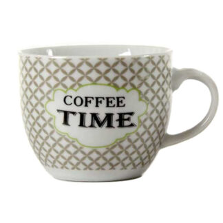 TAZZA CAFFE CERAMICA COFFEE TIME Pz 6 BELLINTAVOLA 730986 TAZZE CERAMICA               C BELLINTAVOLA