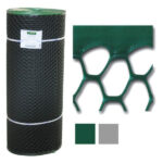 RETE TUTTAPL ESAG. h 100 m 50 GRIGIA    TREX 09980 EXANET RETE TUTTAPLASTICA           F TREX