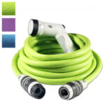 TUBO ESTENSIBILE IKON 1/4" m  7,5/15 LIME     FITT 74006.02915.59046 TUBI GIARDINO                F FITT