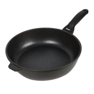PADELLA ALTA               cm 24 EXTRABLACK RISOLI 00104EB/24PN PENTOLE RISOLI'              C RISOLI