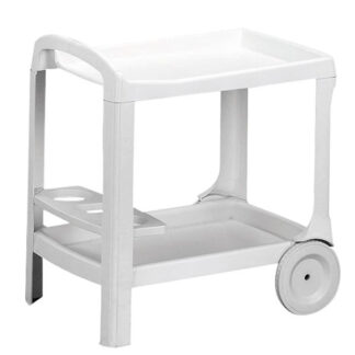CARRELLO RESINA BIBITE ASTRO BIANCO      PROGARDEN AST42CBI ARREDO GIARDINO PROGARDEN    C PROGARDEN
