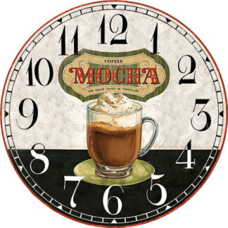 OROLOGIO MURO MOCHA               cm 30 XTRA 09997 KL1137 - M2188 OROLOGI SVEGLIE              C XTRA
