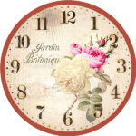 OROLOGIO MURO ROSES               cm 30 XTRA 09992 KL1132 - M2188 OROLOGI SVEGLIE              C XTRA