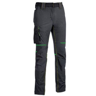 PANTALONE ASPHALT GREY GREEN L        WORLD UPOWER FU189RL-L INDUMENTI LAVORO             F UPOWER