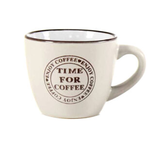 TAZZA CAFFE CERAMICA ENJOY       Pz 6 PASSIONECASA 820809 TAZZE CERAMICA               C PASSIONECASA