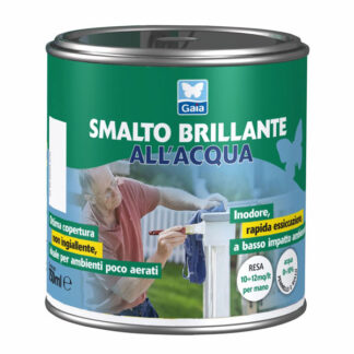 SMALTO ACQUA BRILLANTE 0,750 BIANCO           GAIA 8032439000018 SMALTI                       F CIPIR