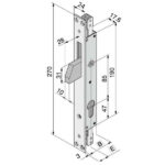 SERRATURA INF.FERRO              085.19.01.0 WELKA 08519010 WELKA SERR.ALL/FERRO INFIL.  S WELKA