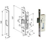 SERRATURA INF.ALL                115.15.01.0 WELKA 11515010 WELKA SERR.ALL/FERRO INFIL.  S WELKA