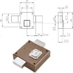 SERRATURA FERROGLIETTO 4 MANDATE   FER-0100-7 ATRA FER0100    7 ATRA DIERRE SERR.BLINDATE    S ATRADIERRE