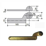 BRACCIO CHIUDIPORTA 7100 INF DX         MA0001 MAB MA0001K0 MAB ASSA ABLOY CHIUDIPORTA   S