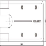 PIASTRA CHIUDIPORTA DC477 INOX         DCCP534 MAB DCCP534.PSS MAB ASSA ABLOY CHIUDIPORTA   S MAB