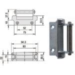 CONTROPIASTRA ELETTROSERRATURE     07021-10-0 CISA 07021.10.0 CISA VARIE                   S CISA