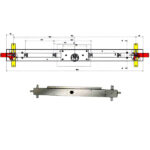 SERRATURA BASCULE SPRANGA CIL.   LLC113.8/6 POTENT LLC113.8/6 POTENT SERR.BASCULANTI       S POTENT