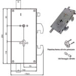 SERRATURA SIC.TRIPLICE CIL. E70 DX  GRIPSTOP TESIO SR200100GR83PMD TESIO SERR.BLINDATE          S TESIO