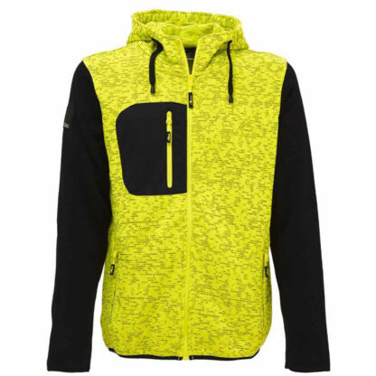 FELPA ZIP LUNGA YELLOW FLUO XXL     RAINBOW UPOWER EY174YF-XXL INDUMENTI LAVORO             F UPOWER