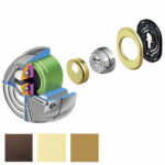 PROTETTORE BLINDO SFERIK mm 38 BR      RWS16 DISEC RWS16-25D1P-AB DISEC PROTETTORI             S DISEC