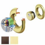 PROTETTORE MONOLITO KRIPTON mm 31 BR  BD321N DISEC BD321N-25D1-AB DISEC PROTETTORI             S DISEC