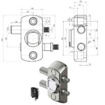 CHIUSURA SERRANDE MAGNETICA            MG710 DISEC MG710-Y DISEC PROTETTORI             S