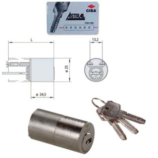 CILINDRO APP.TONDO 50 ASTRAL       0A210-50-0 CISA 0A210.50.0.12 CISA CILINDRI                S CISA